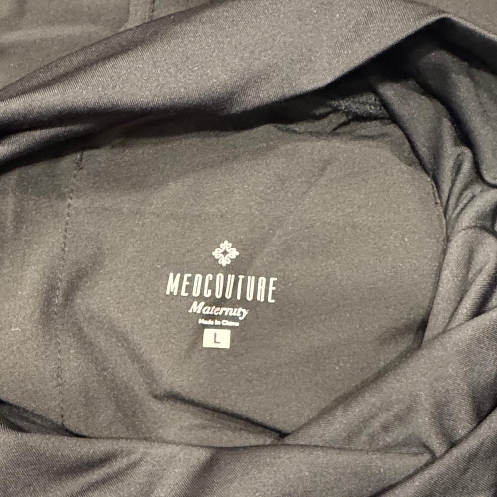Maternity Scrubs LOT- Med Couture- Black- Size Large- Lot of 3 - Picture 2 of 4